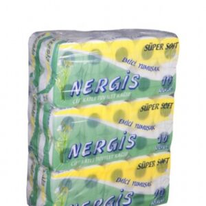Nergis 10’lu Süper Soft Tuvalet Kağıdı